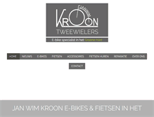 Tablet Screenshot of kroonfietsen.nl